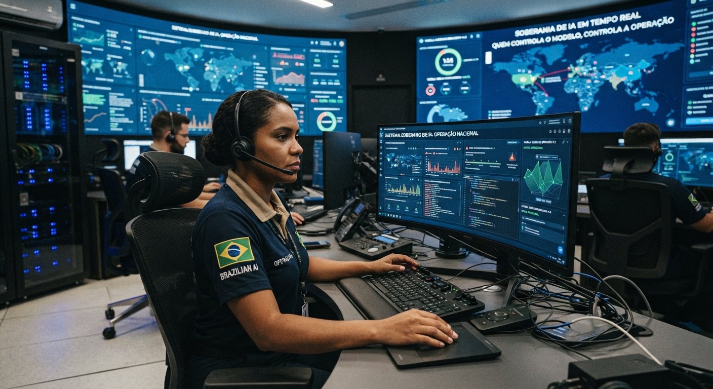 Quem controla o modelo controla a operação: o que a soberania de IA significa na prática